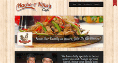 Desktop Screenshot of nachoykikascafe.com